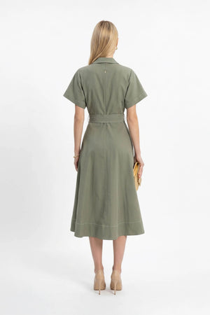 Copenhague Technical Midi Pocket Dress - Reina Diaz