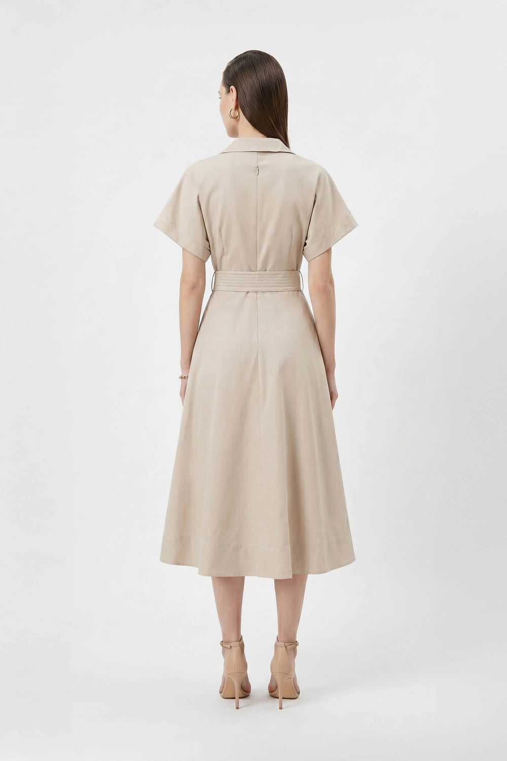 Copenhague Technical Midi Pocket Dress - Reina Diaz