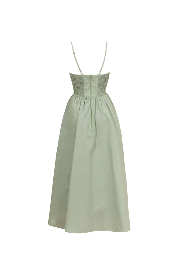 Cordelia Strap Maxi Vestido - Reina Diaz