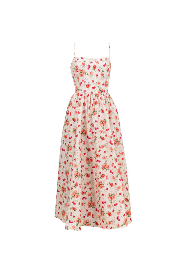 Cordelia Strap Maxi Vestido 723129 ROS - Reina Diaz