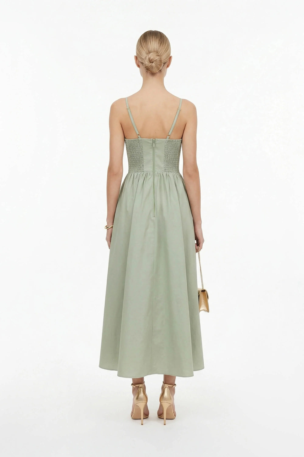 Cordelia Strap Maxi Vestido - Reina Diaz