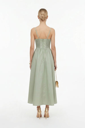 Cordelia Strap Maxi Vestido - Reina Diaz