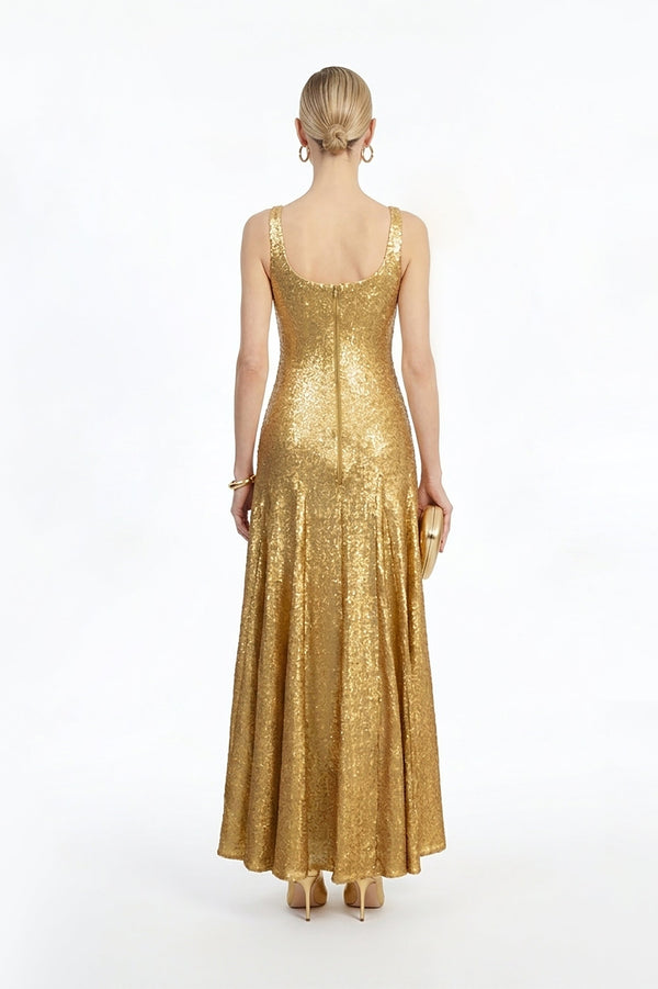 Diana Sequin Maxi Dress - Reina Diaz