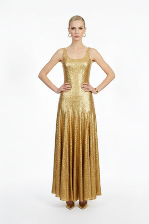 Diana Sequin Maxi Dress - Reina Diaz