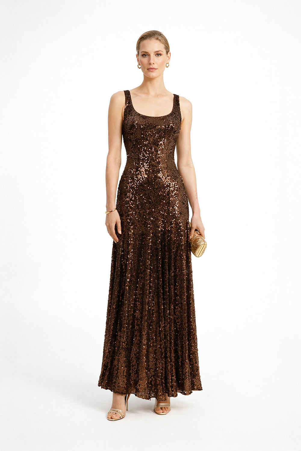 Diana Sequin Maxi Dress - Reina Diaz
