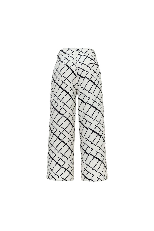 Diana Wide-Leg High-Waist Pantalón 731159 - Reina Diaz