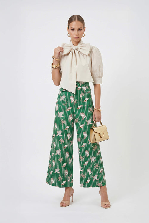 Diana Wide-Leg High-Waist Pantalón 731159 - Reina Diaz