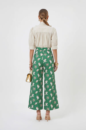 Diana Wide-Leg High-Waist Pantalón 731159 - Reina Diaz