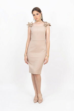 Eleanor 3D Floral Vestido - Reina Diaz