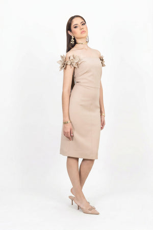 Eleanor 3D Floral Vestido - Reina Diaz