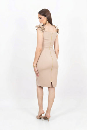 Eleanor 3D Floral Vestido - Reina Diaz