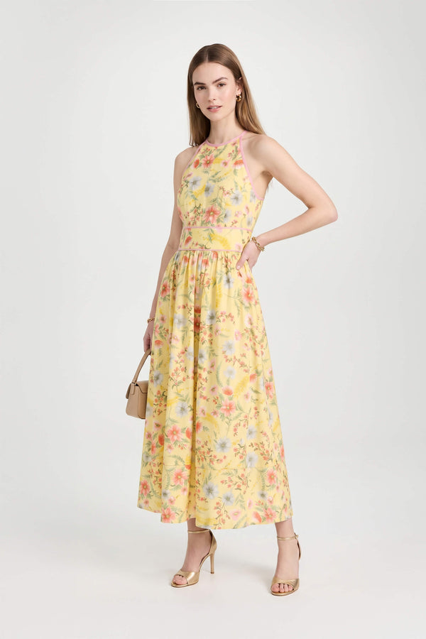 Elena Halter Neckline Maxivestido 526296 - Reina Diaz
