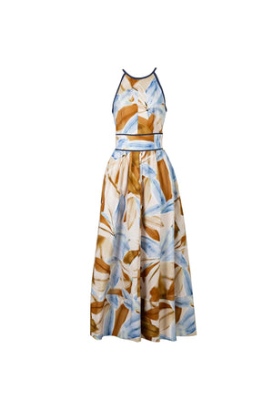 Elena Halter Neckline Maxivestido 526296 - Reina Diaz