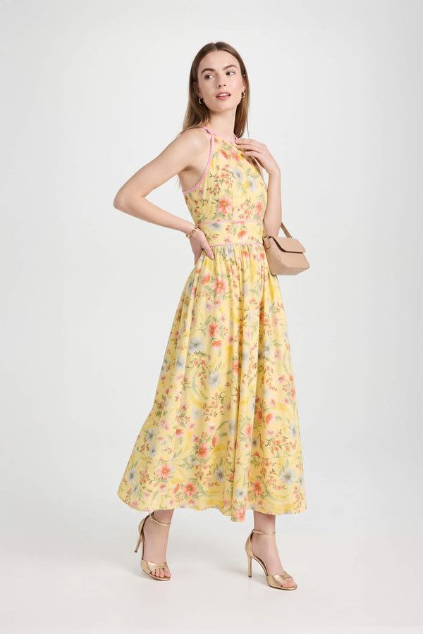 Elena Halter Neckline Maxivestido 526296 - Reina Diaz