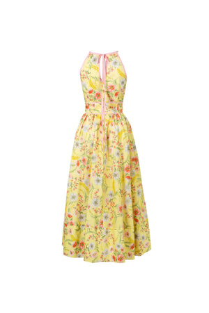 Elena Halter Neckline Maxivestido 526296 - Reina Diaz