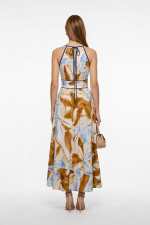 Elena Halter Neckline Maxivestido 526296 - Reina Diaz