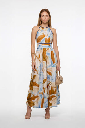 Elena Halter Neckline Maxivestido 526296 - Reina Diaz