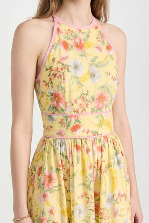 Elena Halter Neckline Maxivestido 526296 - Reina Diaz