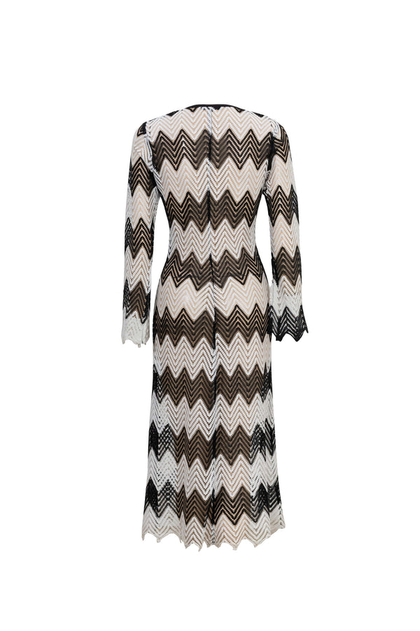 Elena Tie Front Maxi Salida Baño 570062 COM - Reina Diaz
