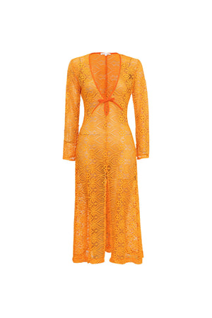 Elena Tie Front Maxi Salida Baño 570062 NAR - Reina Diaz