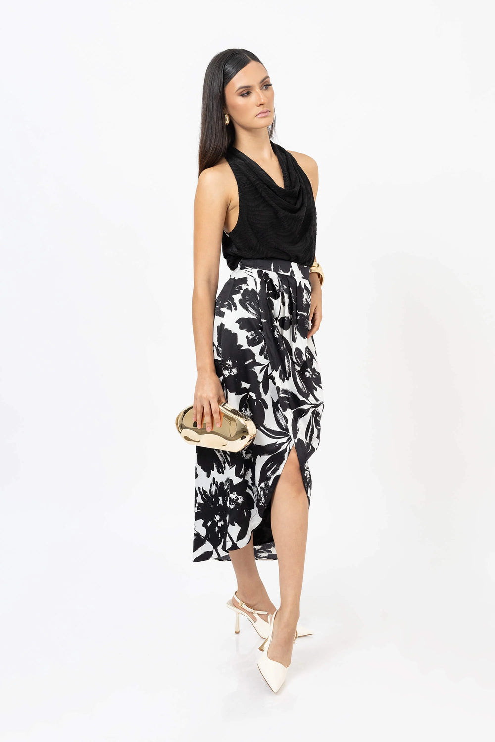 Falda - 541338 - NEG - Reina Diaz