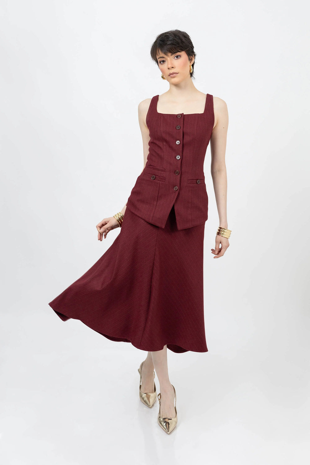 Falda - 541356 - VIN - Reina Diaz