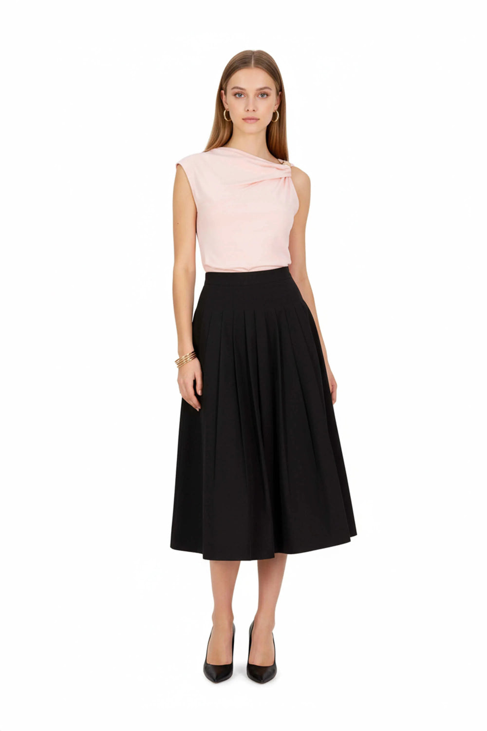 Falda - 541359 - NEG - Reina Diaz