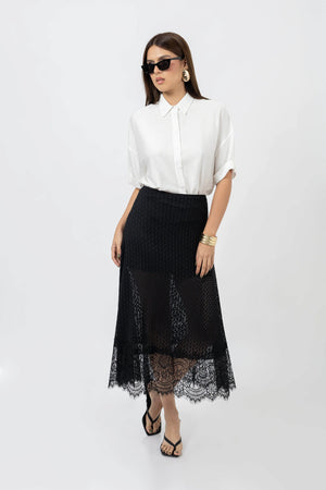 Falda - 740877 - NEG - Reina Diaz