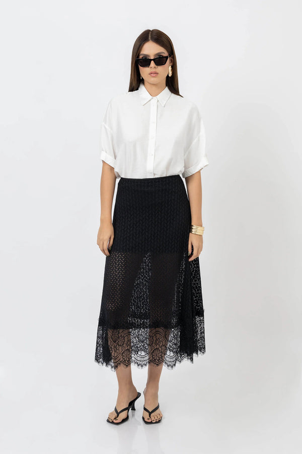 Falda - 740877 - NEG - Reina Diaz