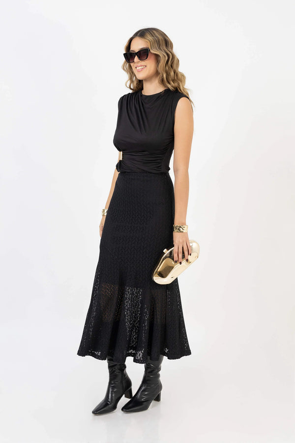 Falda - 740879 - NEG - Reina Diaz