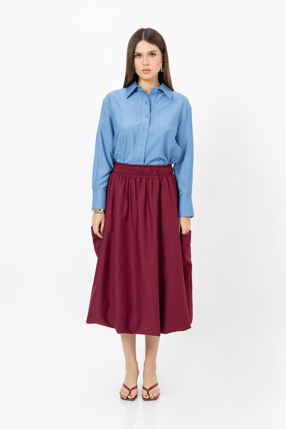 Falda - 740940 - VIN - Reina Diaz