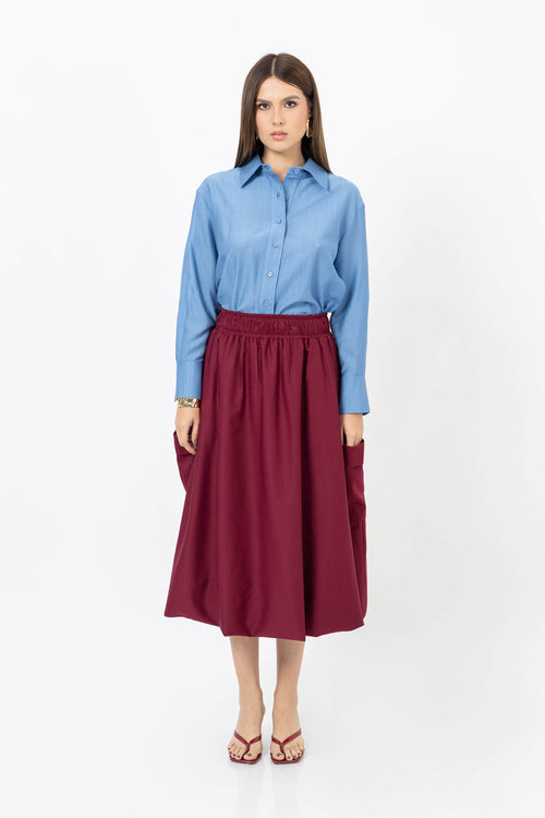 Falda - 740940 - VIN - Reina Diaz