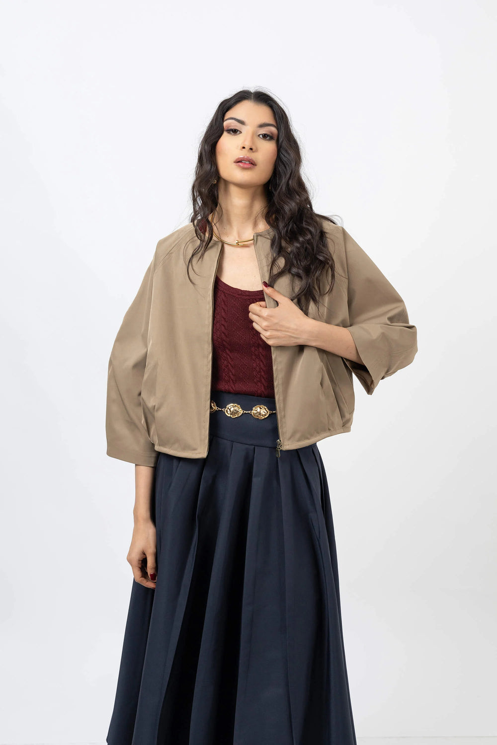 Falda - 740957 - MAR  (Solo falda)