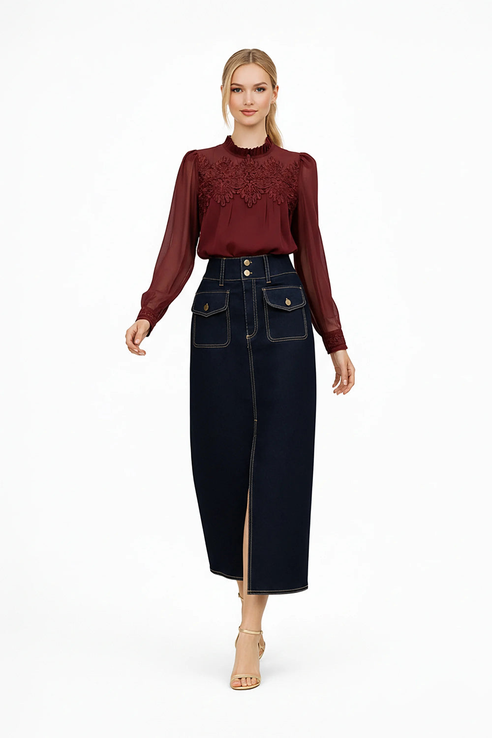 Falda - 740964 - Reina Diaz