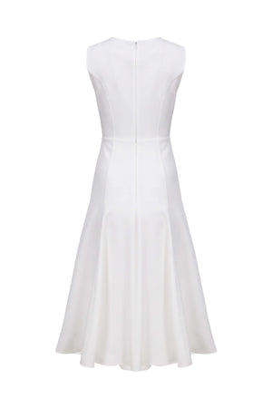 Gala Flap Pocket Midi Vestido 526304 HUE - Reina Diaz