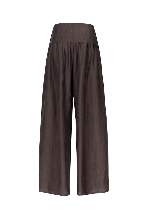 Gala High-Waist Button Wide-Leg Pantalón 731179 CHO - Reina Diaz