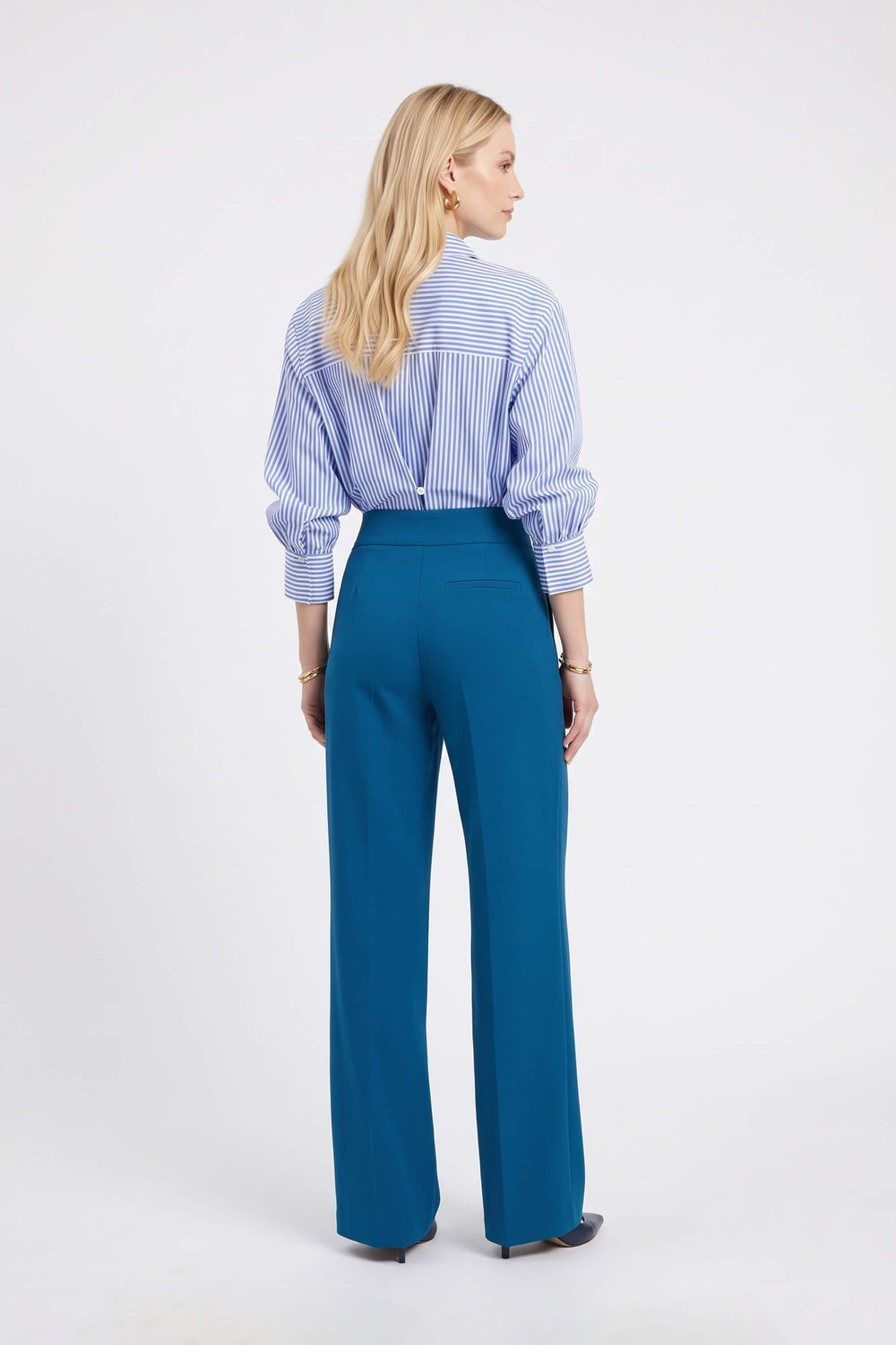 Gala High-Waist Wide-Leg Pantalón 532115 COB - Reina Diaz