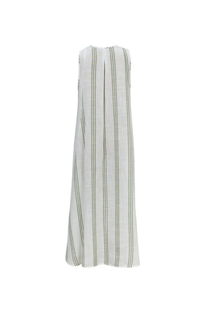 Gala Striped High-Low Sleeveless Blusa 554281 SAG - Reina Diaz