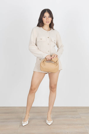 Gia Knit Tailored Short - Reina Diaz