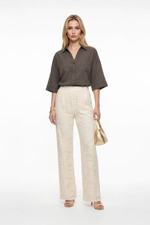 Ginebra Relaxed Tencel - Blend Texture Blusa - Reina Diaz