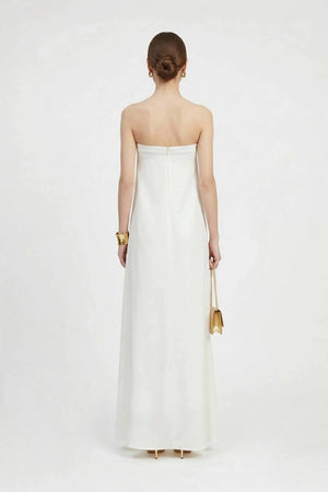 Giorgia Strapless Maxi Vestido - Reina Diaz