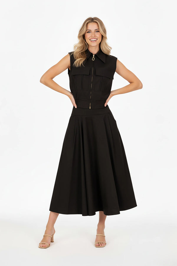 Grecia Cargo Utility Chaleco - Reina Diaz