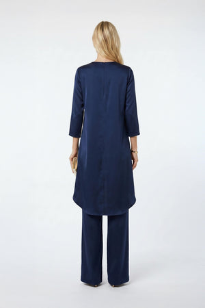 Hanna Wide - Leg Tailored Pantalón - Reina Diaz