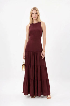Isabel Cut - Out Maxi Vestido - Reina Diaz