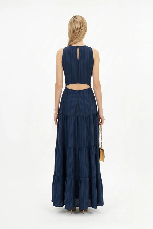 Isabel Cut - Out Maxi Vestido - Reina Diaz