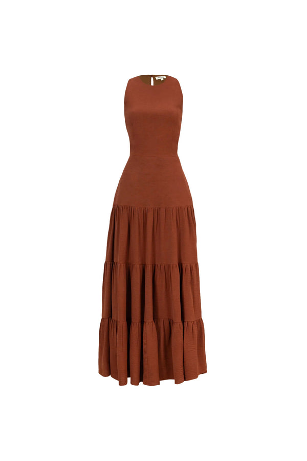 Isabel Cut - Out Maxi Vestido - Reina Diaz