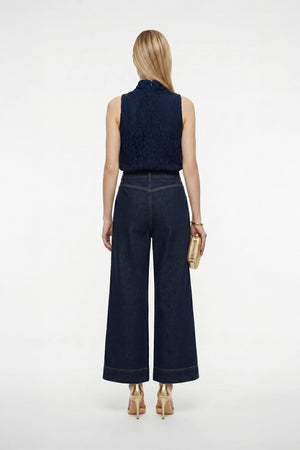 Isabel Western - Print Wide - Leg Pantalón - Reina Diaz