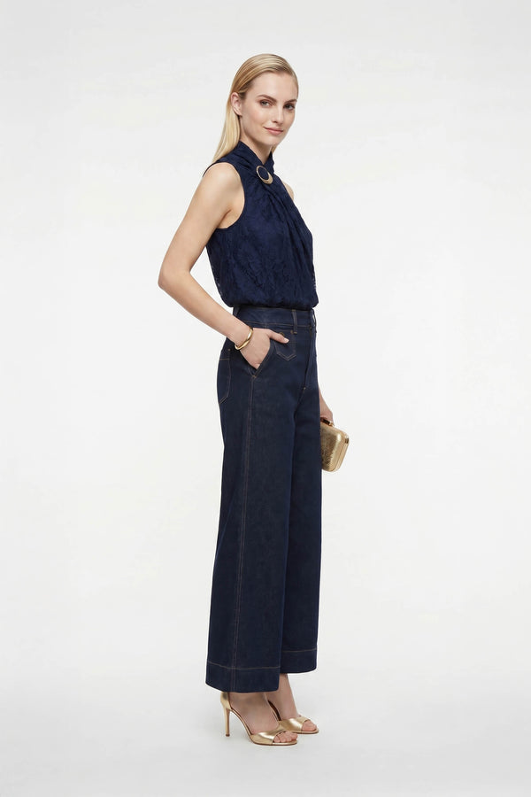 Isabel Western - Print Wide - Leg Pantalón - Reina Diaz