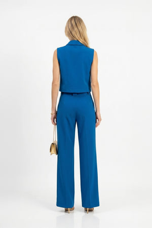 Isabel Wide - Leg Belted Pantalón - Reina Diaz