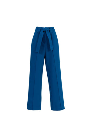 Isabel Wide - Leg Belted Pantalón - Reina Diaz